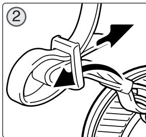KONICA MINOLTA DIMAGE A200 - ATTACHING THE CAMERA STRAP - 1