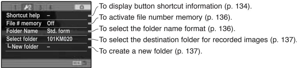 KONICA MINOLTA DIMAGE A200 - NAVIGATING THE SETUP MENU - 6
