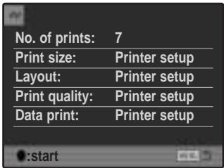 KONICA MINOLTA DIMAGE A200 - Total number of prints - 5