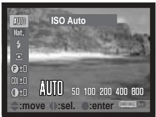 KONICA MINOLTA DIMAGE A200 - CAMERA SENSITIVITY - ISO - 1