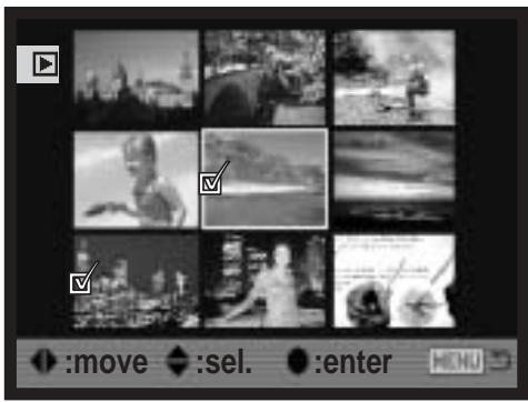 KONICA MINOLTA DIMAGE A200 - FRAME-SELECTION SCREEN - 1