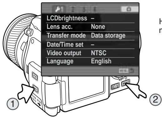 KONICA MINOLTA DIMAGE A200 - SHORTCUT HELP - 5
