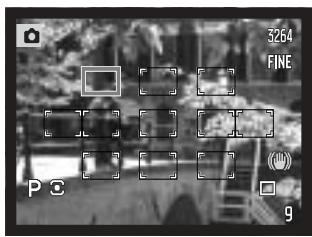 KONICA MINOLTA DIMAGE A200 - SPOT AF AREAS - 1