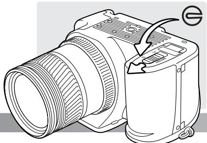 KONICA MINOLTA DIMAGE A200 - INSTALLING AND CHANGING THE BATTERY - 4