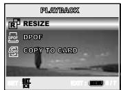 KONICA MINOLTA DIMAGE E500 - Playback Menu - 2