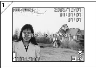 KONICA MINOLTA DIMAGE G400 - Lecture du son d'une image enregistrée au préalable - 1