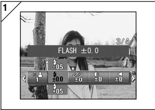 KONICA MINOLTA DIMAGE G400 - Réglage de la luminosité du flash - 1