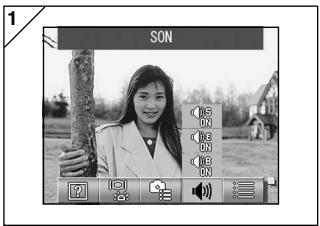 KONICA MINOLTA DIMAGE G400 - Modification des paramètres de son - 1