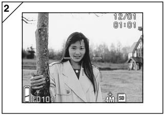 KONICA MINOLTA DIMAGE G400 - Prise de vues à l'aide de l'écran LCD - 2