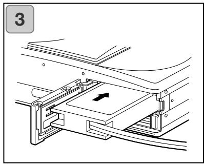 KONICA MINOLTA DIMAGE G500 - Branchement de l'adaptateur secteur (vendu séparément) - 3