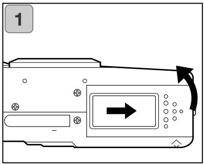 KONICA MINOLTA DIMAGE G500 - Mise en place de la carte mémoire - 1