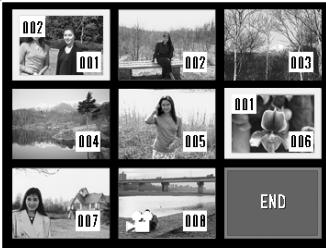 KONICA MINOLTA DIMAGE G500 - Selection/Déselection d'images pour l'impression (DPOF) - 5