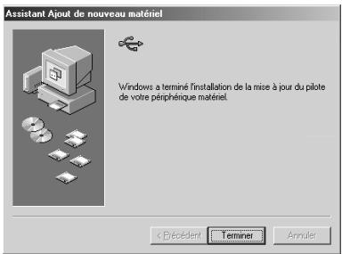 KONICA MINOLTA DIMAGE G500 - Installation du pilote USB - 5