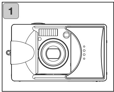 KONICA MINOLTA DIMAGE G500 - Prise de vues avec cadrage depuis le viseur - 1