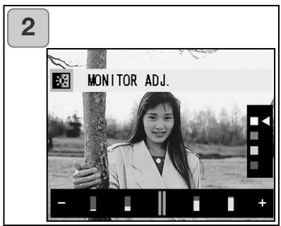 KONICA MINOLTA DIMAGE G500 - Réglage de la luminosité et de la couleur de l'écran ACL - 2