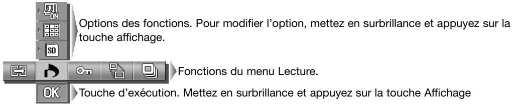 KONICA MINOLTA DIMAGE G530 - Navigation dans le menu Lecture - 1