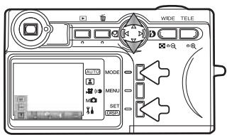KONICA MINOLTA DIMAGE G530 - Navigation dans le menu Réglages - 1