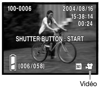 KONICA MINOLTA DIMAGE G530 - Lecture des vidéos et des enregistements audio - 3