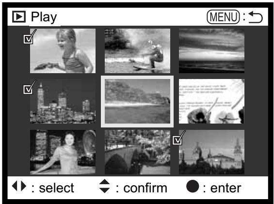 KONICA MINOLTA DIMAGE S304 - FRAME-SELECTION SCREEN - 2