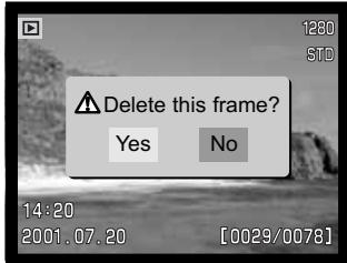 KONICA MINOLTA DIMAGE S304 - Once deleted, an image cannot be recovered. Care should always be taken when deleting images. - 3