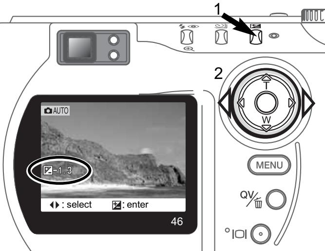 KONICA MINOLTA DIMAGE S304 - EXPOSURE COMPENSATION - 1