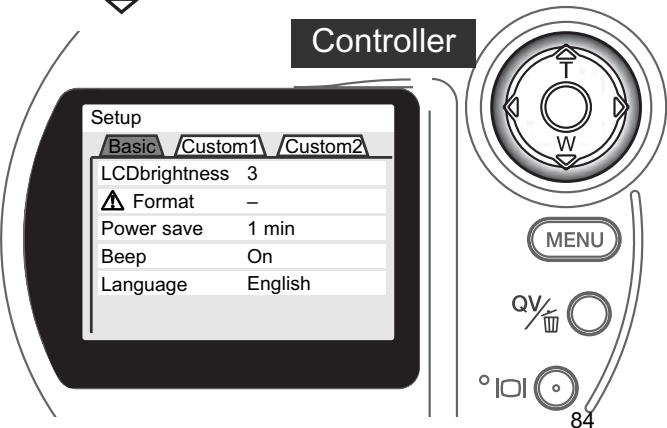 KONICA MINOLTA DIMAGE S304 - NAVIGATING THE SETUP MENU - 5