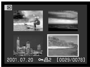 KONICA MINOLTA DIMAGE S304 - CHANGING THE INDEX PLAYBACK FORMAT - 2