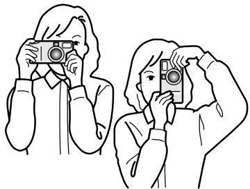 KONICA MINOLTA DIMAGE S404 - HANDLING THE CAMERA - 1