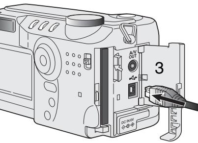 KONICA MINOLTA DIMAGE S404 - CONNECTING THE CAMERA TO A COMPUTER - 1