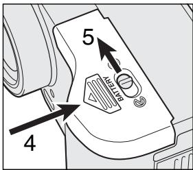 KONICA MINOLTA DIMAGE S404 - CHANGING BATTERIES - 3