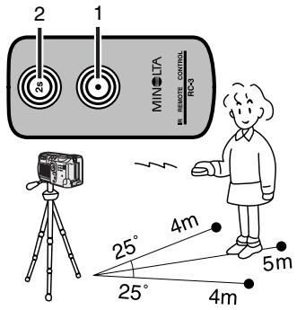 KONICA MINOLTA DIMAGE S404 - RECORDING MOVIES WITH THE RC-3 REMOTE CONTROL - 1