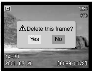 KONICA MINOLTA DIMAGE S404 - Once deleted, an image cannot be recovered. Care should always be taken when deleting images. - 4