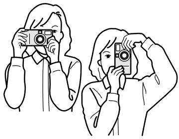 KONICA MINOLTA DIMAGE S414 - HANDLING THE CAMERA - 1