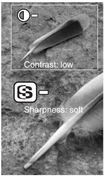 KONICA MINOLTA DIMAGE S414 - IMAGE CONTROL - SHARPNESS, CONTRAST, &amp; FILTER - 1