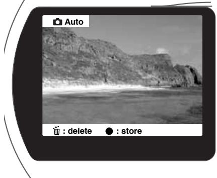 KONICA MINOLTA DIMAGE S414 - To delete an image. - 1