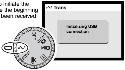 KONICA MINOLTA DIMAGE S414 - CONNECTING THE CAMERA TO A COMPUTER - 3