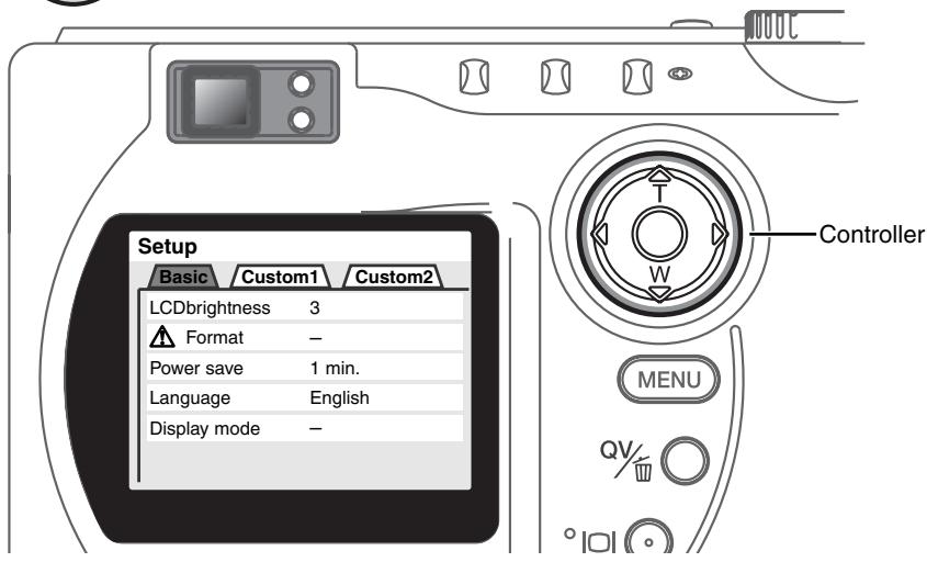 KONICA MINOLTA DIMAGE S414 - SETTING THE DATE AND TIME - 3