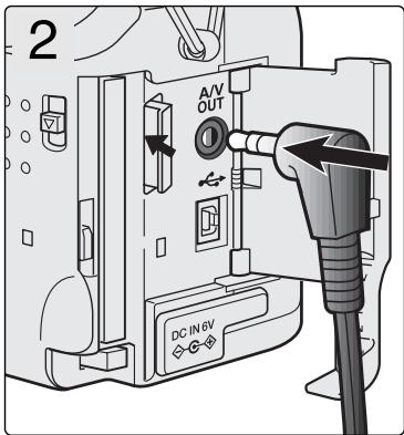 KONICA MINOLTA DIMAGE S414 - VIEWING IMAGES ON A TELEVISION - 1