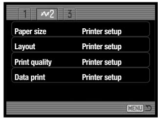 KONICA MINOLTA DIMAGE X1 - NAVIGATING THE PICTBRIDGE MENU - 9