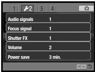 KONICA MINOLTA DIMAGE X1 - AUDIO SIGNALS - 1