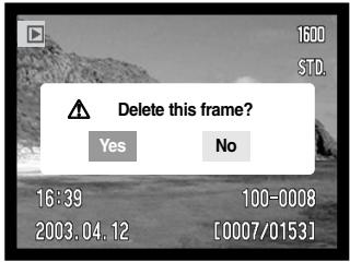 KONICA MINOLTA DIMAGE X20 - DELETING SINGLE IMAGES - 4