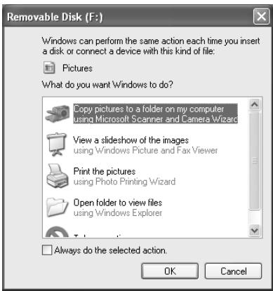 KONICA MINOLTA DIMAGE X20 - CONNECTING THE CAMERA TO A COMPUTER - 3