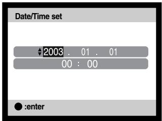 KONICA MINOLTA DIMAGE X20 - SETTING THE DATE AND TIME - 11