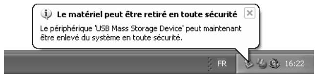 KONICA MINOLTA DIMAGE X60 - Retirer USB Mass Storage Device - Lecteur (E:) en toute sécurité - 2