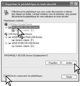 KONICA MINOLTA DIMAGE X60 - Retirer USB Mass Storage Device - Lecteur (E:) en toute sécurité - 4