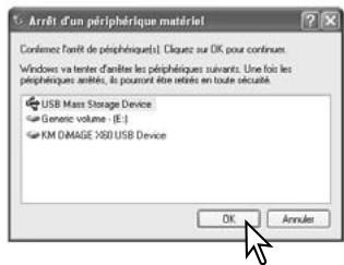 KONICA MINOLTA DIMAGE X60 - Retirer USB Mass Storage Device - Lecteur (E:) en toute sécurité - 5