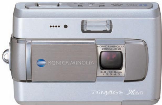 KONICA MINOLTA DIMAGE X60 - DiMAGE X60 - 1
