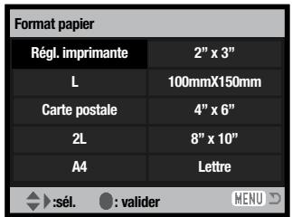 KONICA MINOLTA DIMAGE X60 - Taille papier - 4
