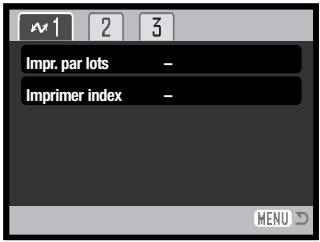 KONICA MINOLTA DIMAGE XG - NAVIGATION DANS LE MENU PICTBRIDGE - 8