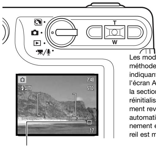 KONICA MINOLTA DIMAGE XG - NAVIGATION DANS LE MENU MODE ENREGISTREMENT - 11